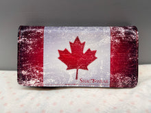 Load image into Gallery viewer, Large Women's Wallet - Canada Flag