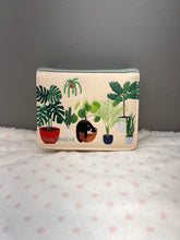 Load image into Gallery viewer, Small Women’s Wallet - Cats Plant Life Cream