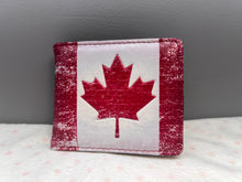Load image into Gallery viewer, Mens Wallet - Canadian Flag
