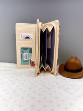 Load image into Gallery viewer, Large Women’s Wallet - Autumns Horse Cream