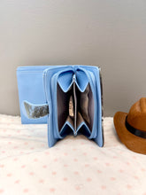 Load image into Gallery viewer, Small Women’s Wallet - Horse Meadows Blue