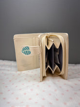 Load image into Gallery viewer, Small Women’s Wallet - Cats Plant Life Cream