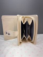 Load image into Gallery viewer, Small Women’s Wallet - Playful Kitties in Cream