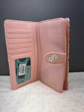 Load image into Gallery viewer, Large Women's Wallet - Chickadee Garden