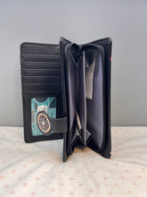 Load image into Gallery viewer, Large Women’s Wallet - Dream Catcher Black