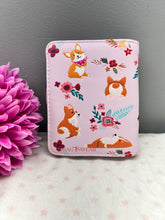 Load image into Gallery viewer, Small Women’s Wallet - Corgi Pink