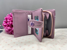 Load image into Gallery viewer, Small Women’s Wallet - Hummingbird Purple
