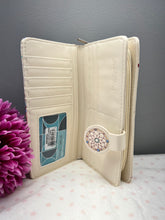 Load image into Gallery viewer, Large Women’s Wallet - Dream Catcher Cream