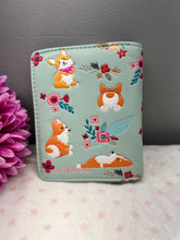 Load image into Gallery viewer, Small Women’s Wallet - Corgi Mint