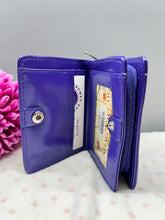 Load image into Gallery viewer, Small Women’s Wallet - Pug Purple
