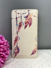 Load image into Gallery viewer, Large Women’s Wallet - Dream Catcher Cream