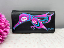 Load image into Gallery viewer, Large Women’s Wallet - Indigenous Hummingbird