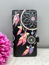 Load image into Gallery viewer, Large Women’s Wallet - Dream Catcher Black