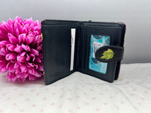 Load image into Gallery viewer, Small Women’s Wallet - Red Panda Black