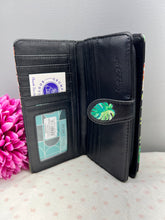 Load image into Gallery viewer, Large Women's Wallet - Giraffe Black