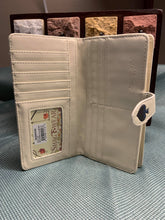 Load image into Gallery viewer, Large Women's Wallet - Biker Chick Cream