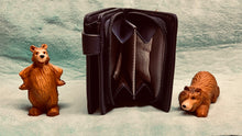 Load image into Gallery viewer, Small Women’s Wallet - Bear Paw Navy Blue