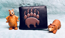 Load image into Gallery viewer, Mens Wallet - Bear Paw