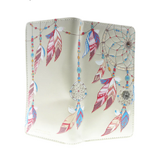 Load image into Gallery viewer, Large Women’s Wallet - Dream Catcher Cream