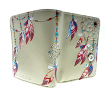 Load image into Gallery viewer, Small Women’s Wallet - Dreamcatcher Cream