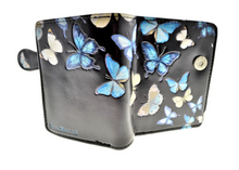 Load image into Gallery viewer, Small Women’s Wallet - Butterfly Black
