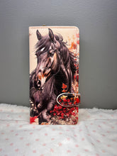 Load image into Gallery viewer, Large Women’s Wallet - Autumns Horse Cream
