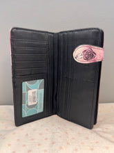 Load image into Gallery viewer, Large Women’s Wallet - Skulls N Roses
