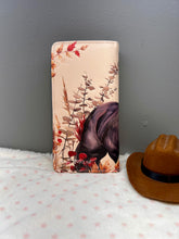 Load image into Gallery viewer, Large Women’s Wallet - Autumns Horse Cream
