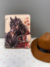 Load image into Gallery viewer, Small Women’s Wallet - Autumns Horse Cream
