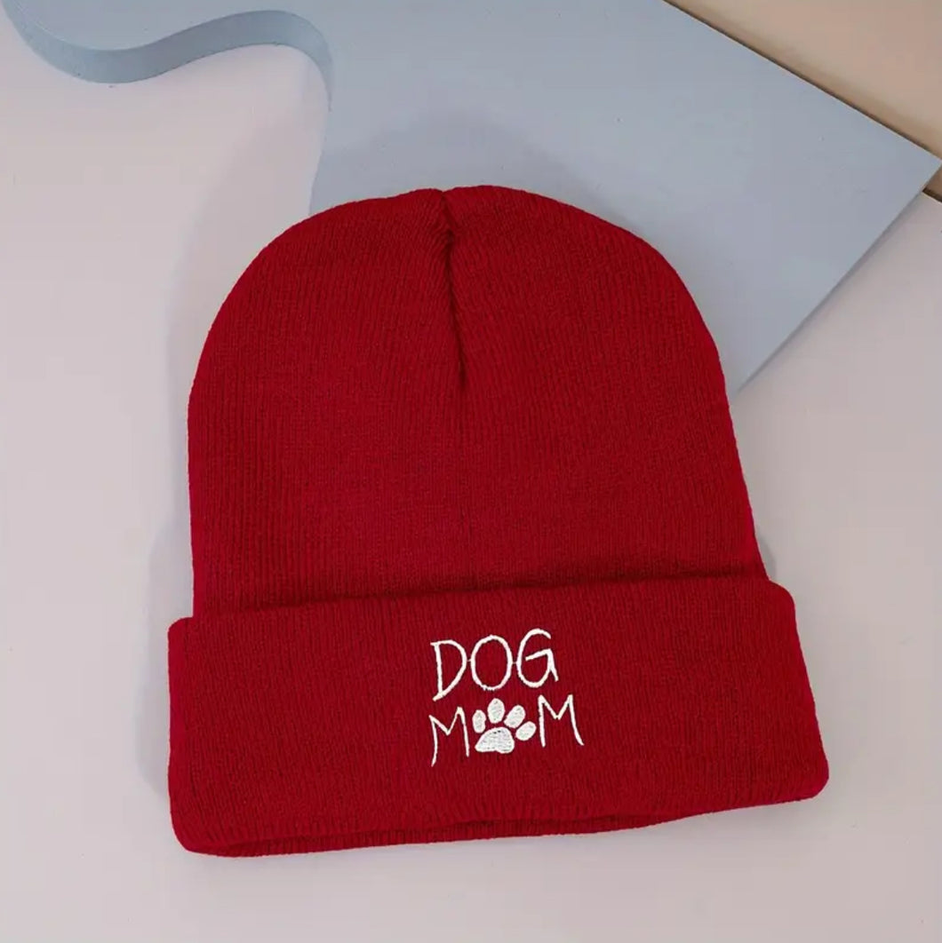 Toque - Dog Mom Red