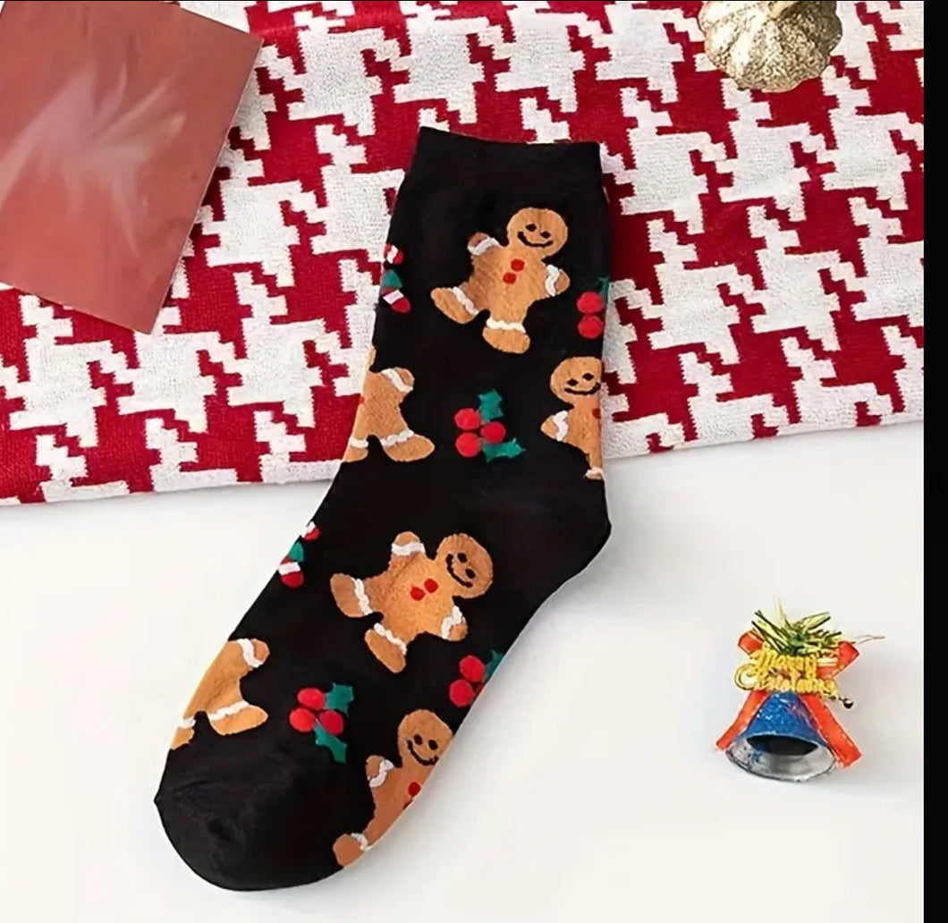 Socks - Christmas Gingerbread