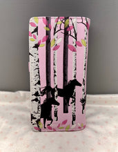 Load image into Gallery viewer, Large Women&#39;s Wallet - Forest Horse Pink
