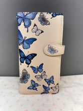 Load image into Gallery viewer, Large Women&#39;s Wallet - Butterflies
