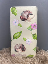 Load image into Gallery viewer, Large Women’s Wallet - Hedge Hog
