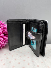 Load image into Gallery viewer, Small Women’s Wallet - Butterfly Black
