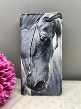 Load image into Gallery viewer, Large Women’s Wallet - Horse Portrait
