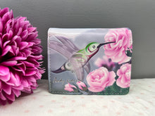 Load image into Gallery viewer, Small Women’s Wallet - Indigenous Hummingbird
