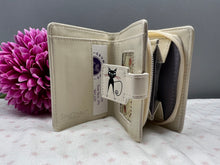 Load image into Gallery viewer, Small Women’s Wallet - Yoga Cats
