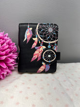 Load image into Gallery viewer, Small Women’s Wallet - Dreamcatcher Black
