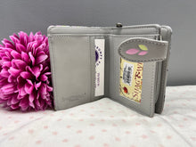 Load image into Gallery viewer, Small Women’s Wallet - Forest Horse Grey
