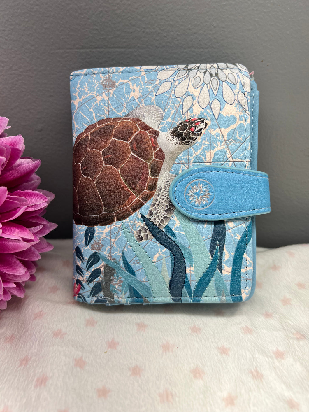 Small Women’s Wallet - Sea Turtle