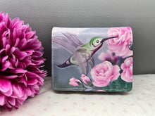 Load image into Gallery viewer, Small Women’s Wallet - Indigenous Hummingbird
