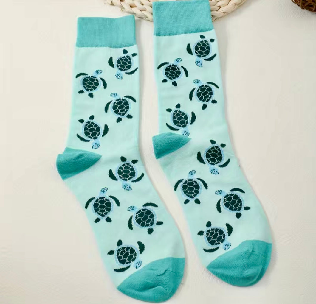 Socks - Sea Turtles