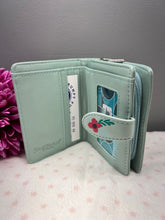 Load image into Gallery viewer, Small Women’s Wallet - Corgi Mint
