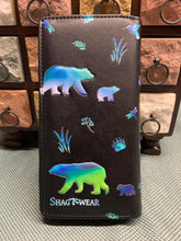 Load image into Gallery viewer, Large Women&#39;s Wallet - Polar Bears
