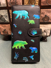 Load image into Gallery viewer, Large Women&#39;s Wallet - Polar Bears
