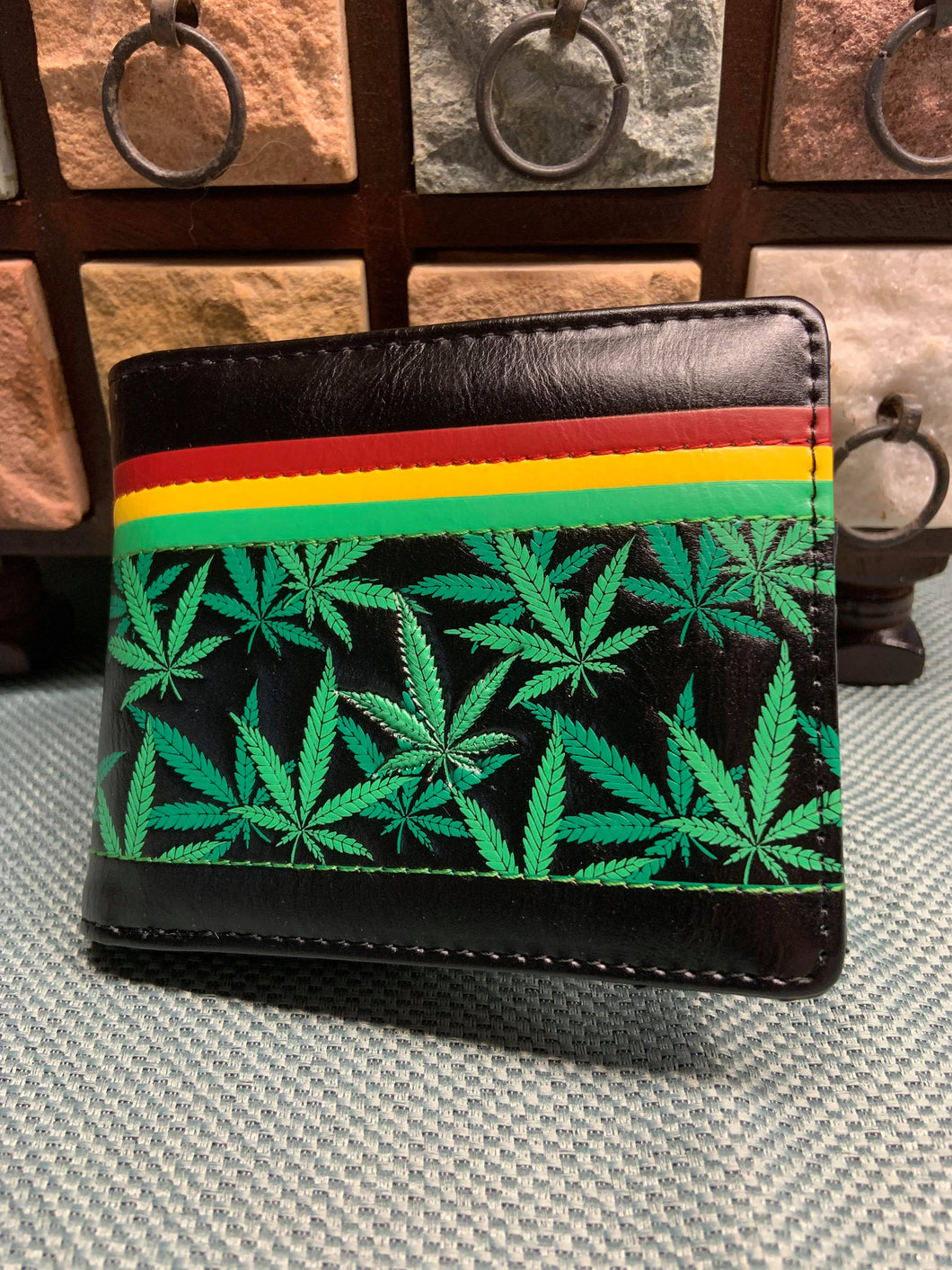 Mens Wallet - Cannabis