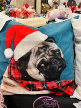 Load image into Gallery viewer, Pillow Case - Santa Pug
