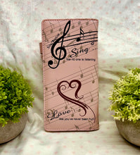 Load image into Gallery viewer, Large Women’s Wallet - Dance Pink
