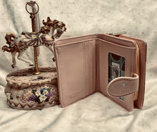 Load image into Gallery viewer, Small Women’s Wallet - Unicorns Pink
